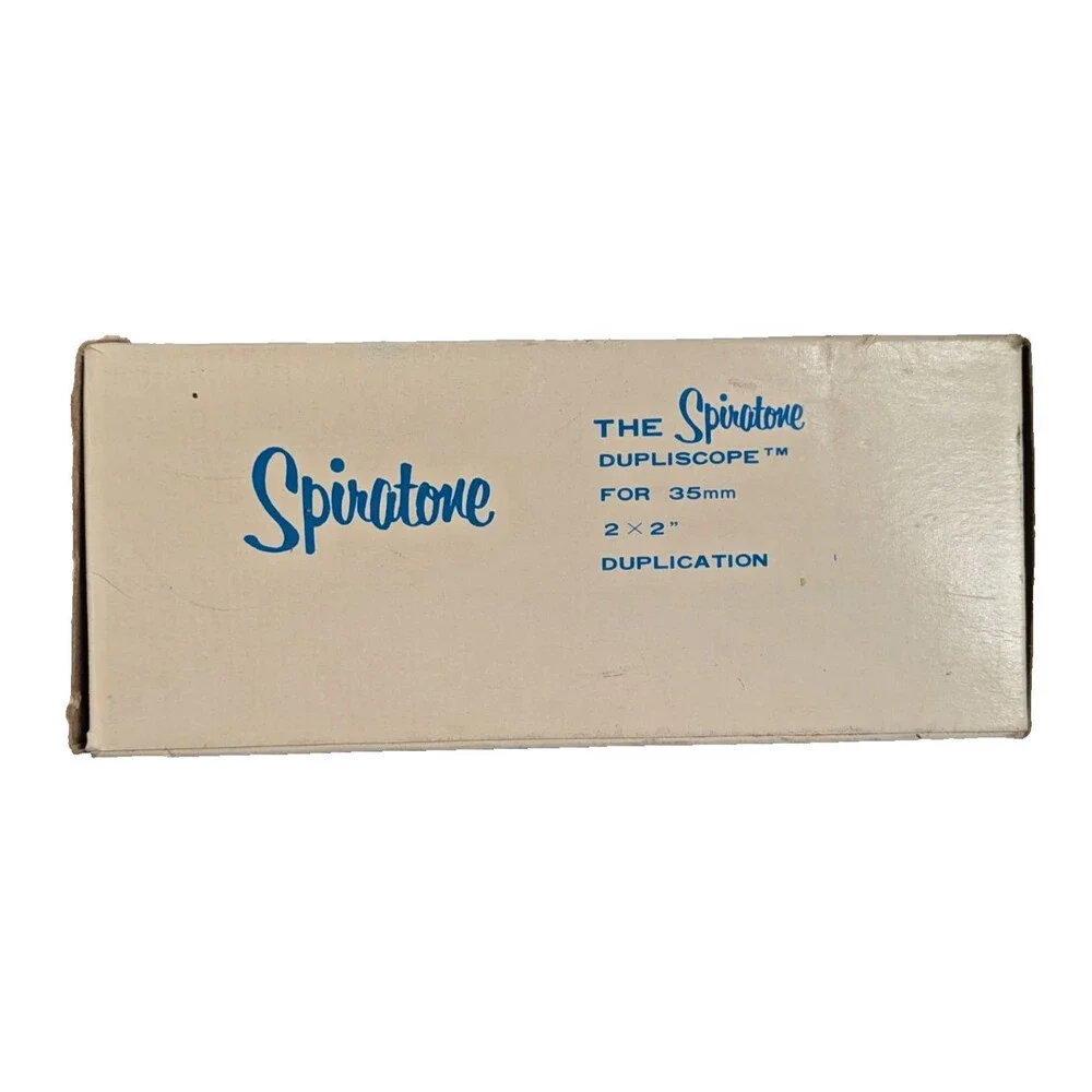 Spiratone Dupliscope for 35 mm with Original Box New Pentax Screw Mount Vintage